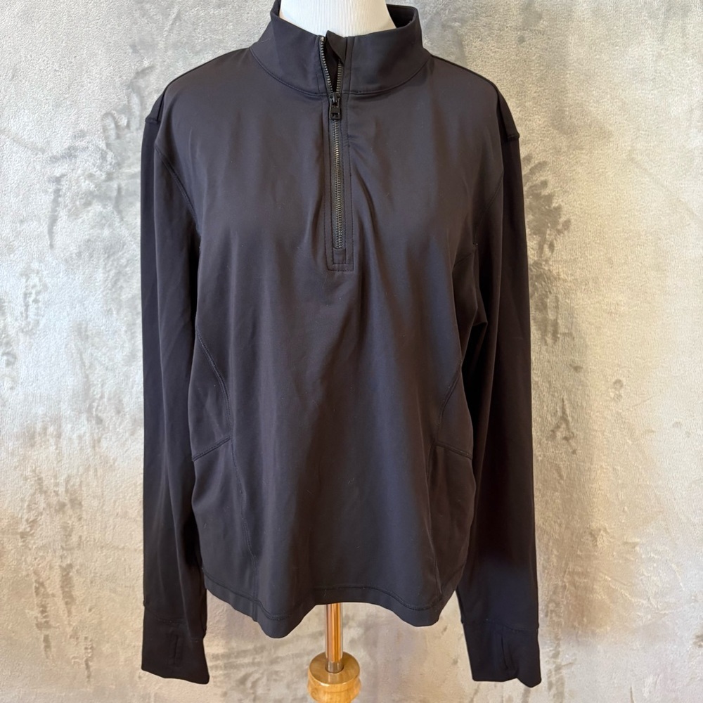 Avia Gym Workout Athletic Athleisure Quarter-Zip Pullover Wmn’s Sz XXXL